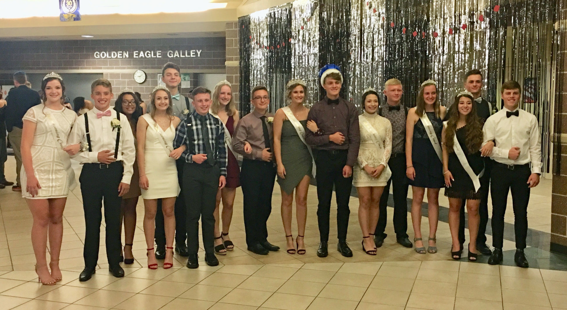 Mauston Homecoming Court